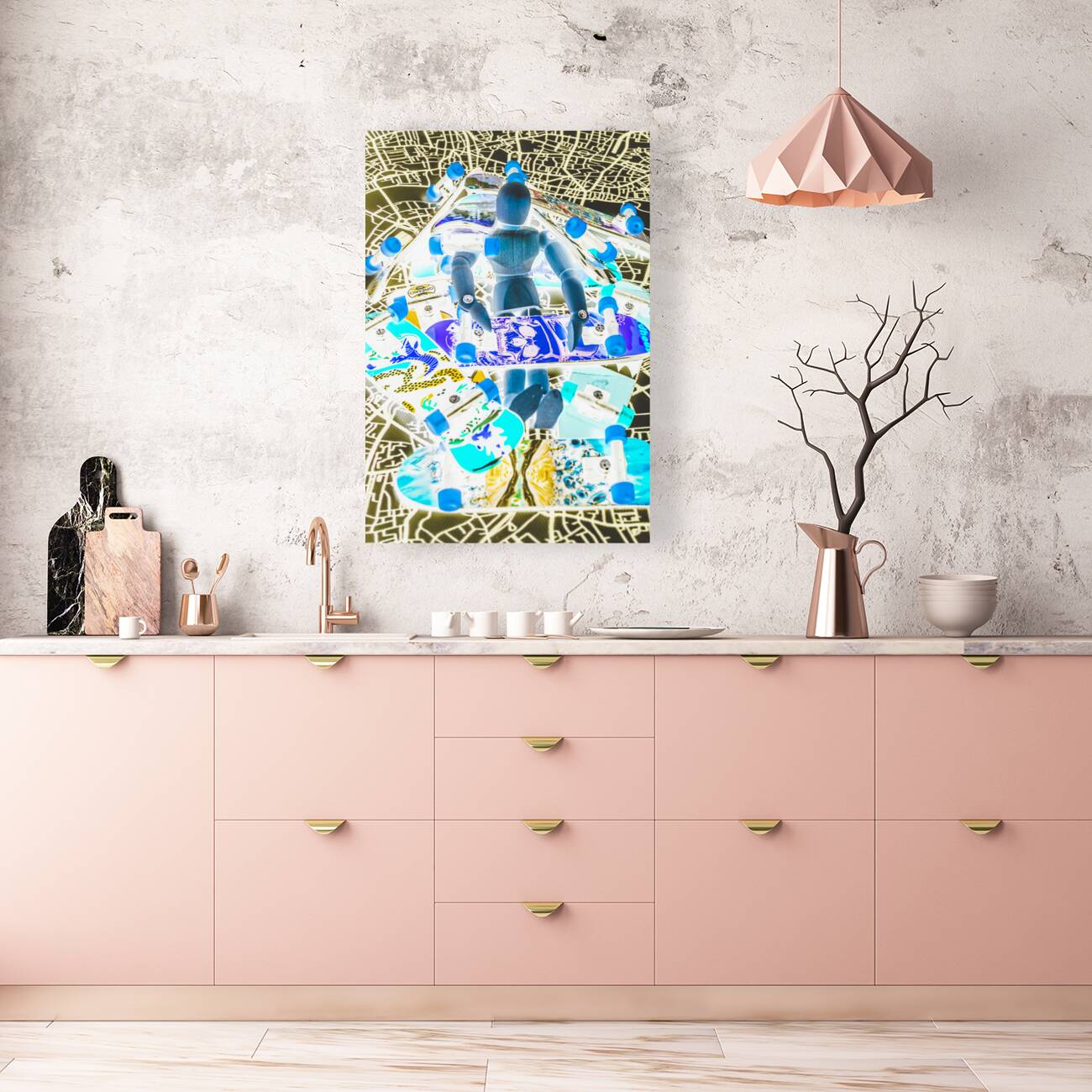 Stacks of street decks Reproduction