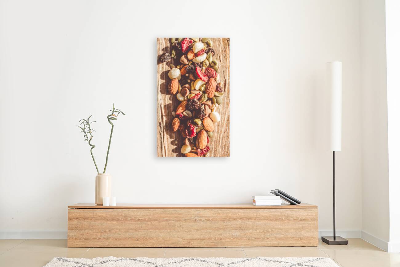 Rustic dried fruit and nut mix Reproduction