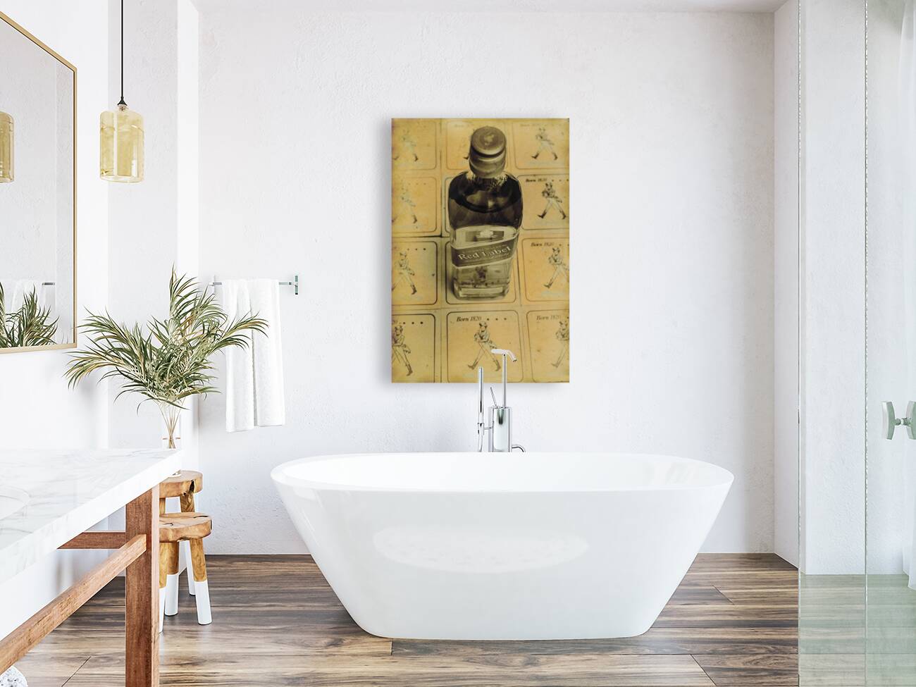 Vintage Johnnie Walker advert Reproduction