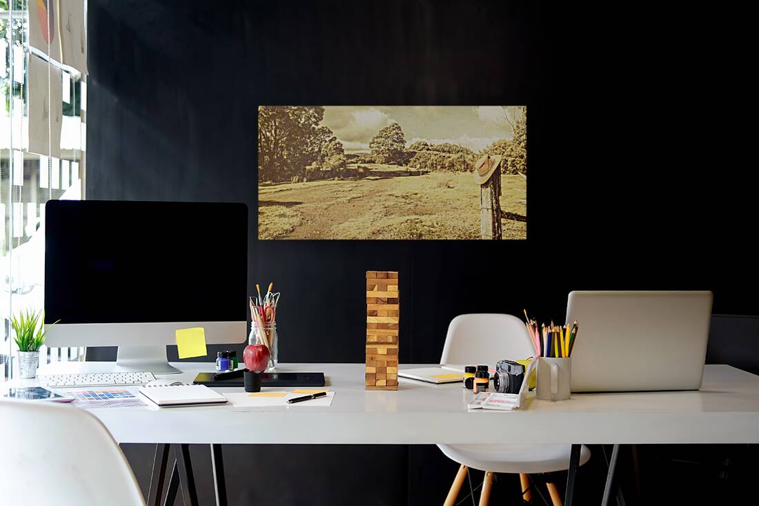 Rural Australia panorama Reproduction