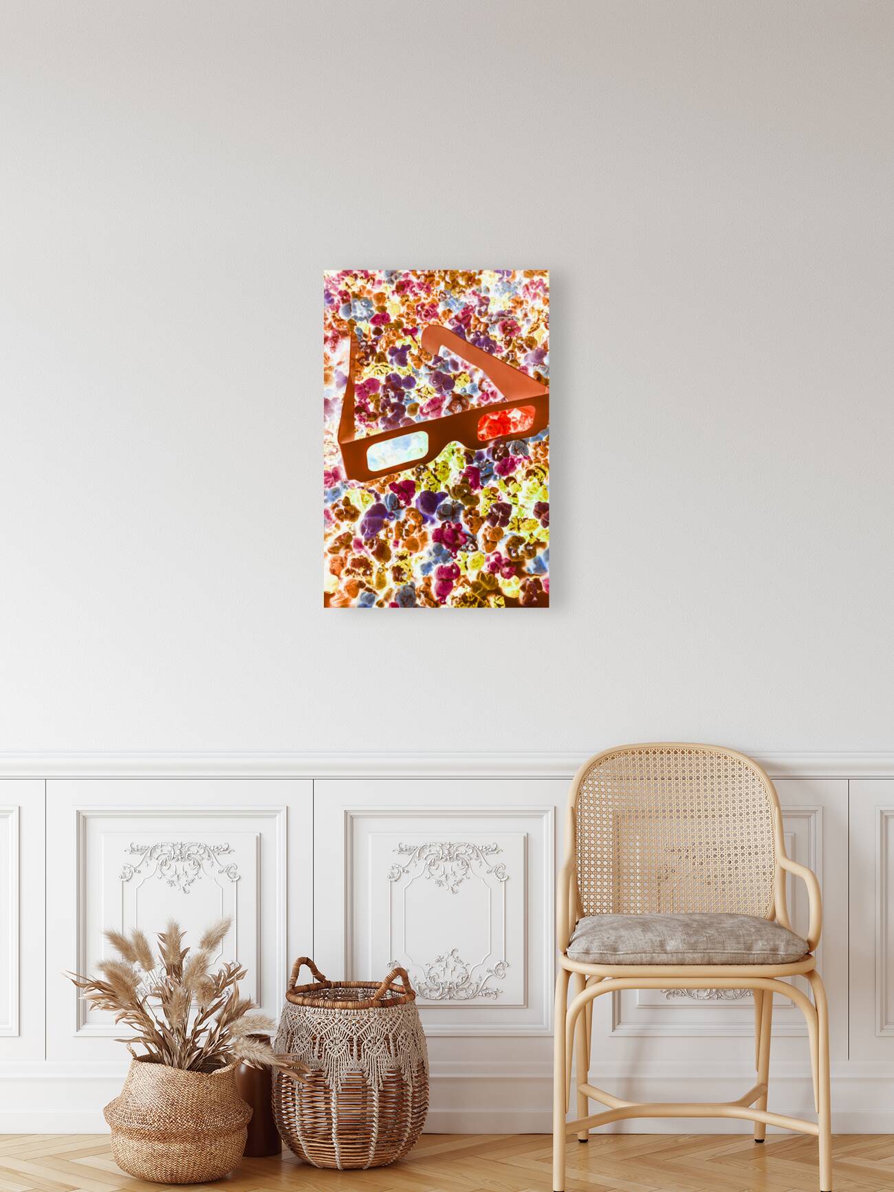 Visual pop art Reproduction