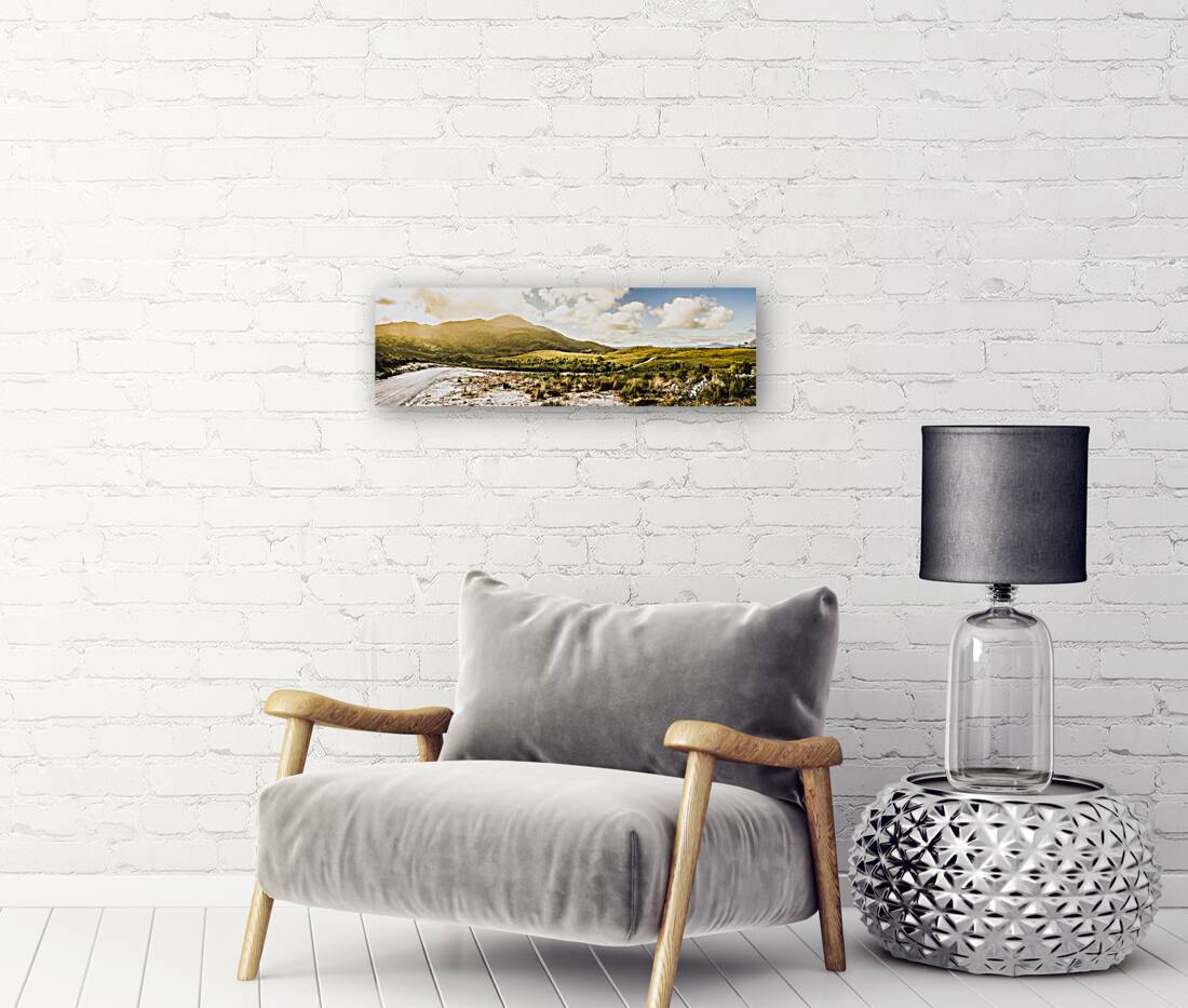 Western Tasmania mountain range Reproduction