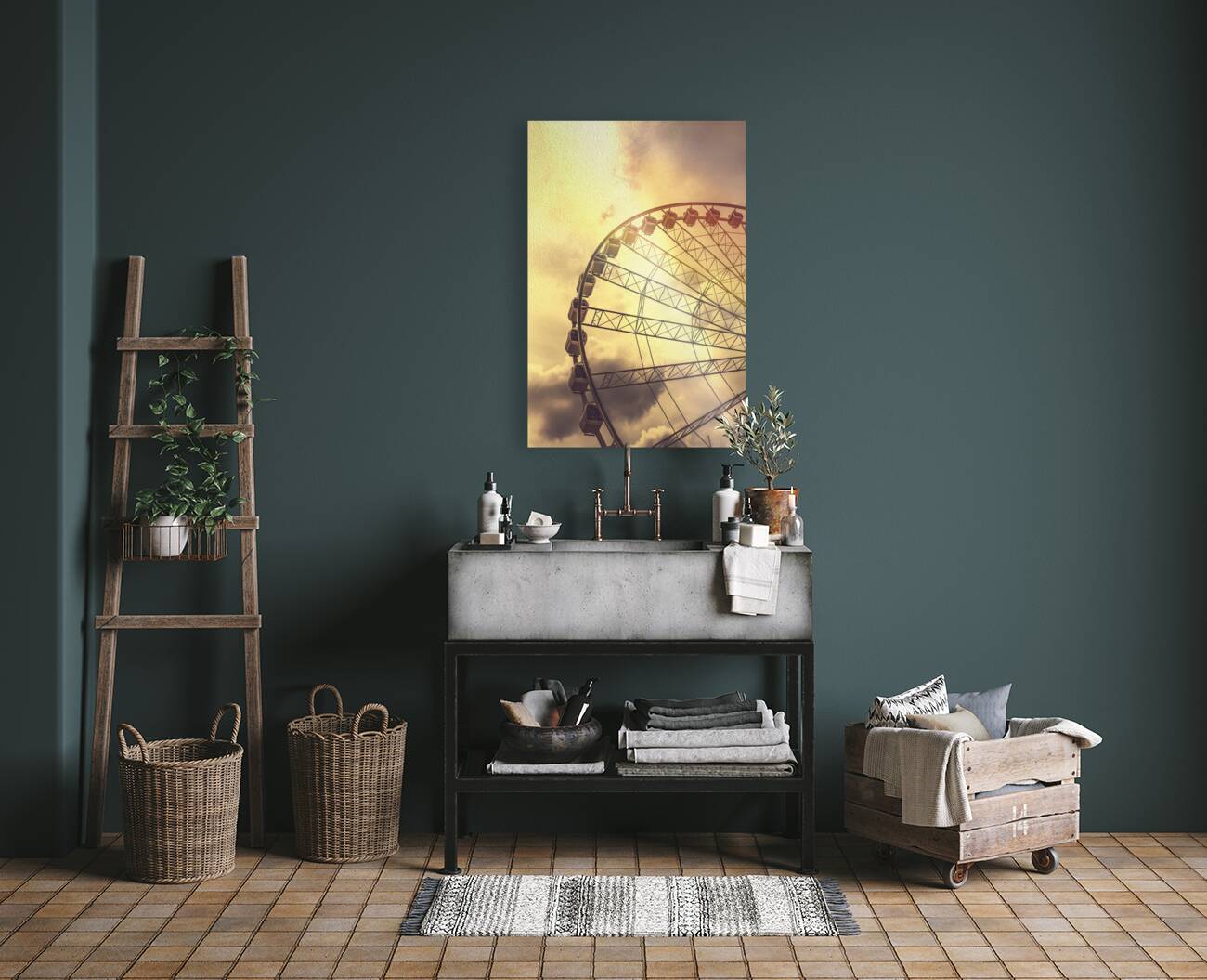 Riding high Reproduction