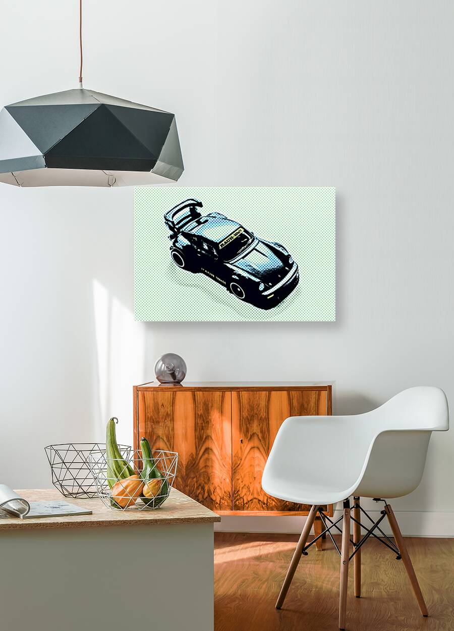 Pixel Porsche Reproduction