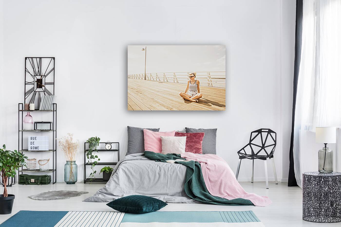 Peaceful Pin-Up Reproduction