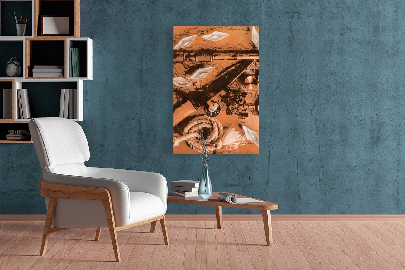 Course for seven seas Reproduction