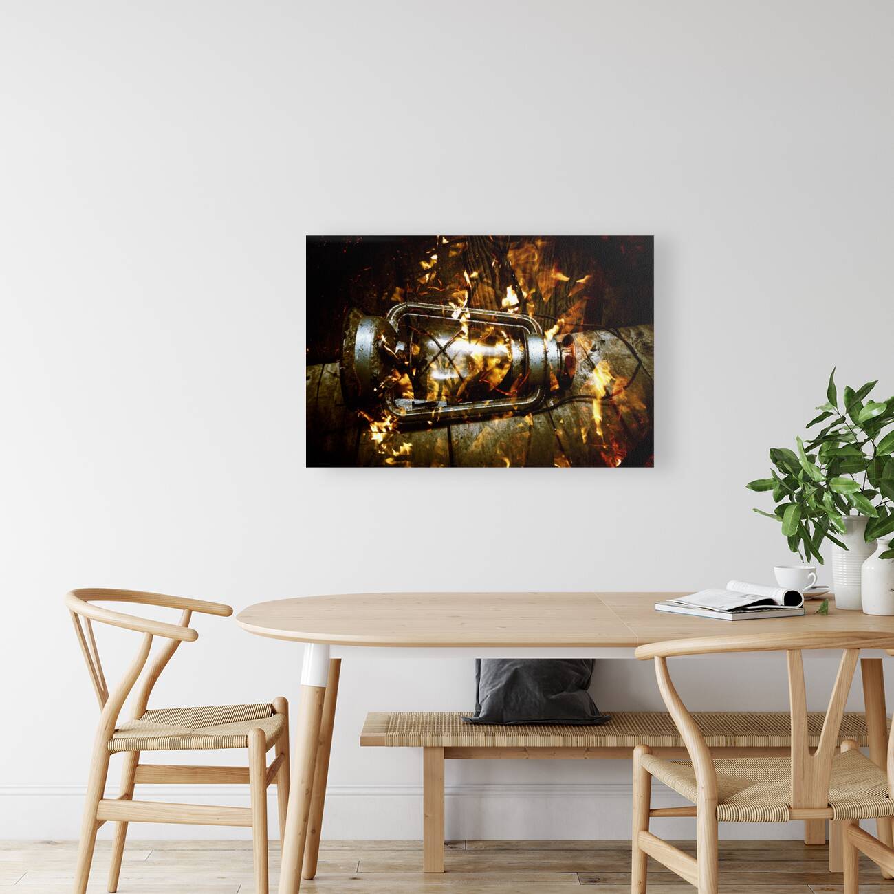 Fire in the hen house Reproduction