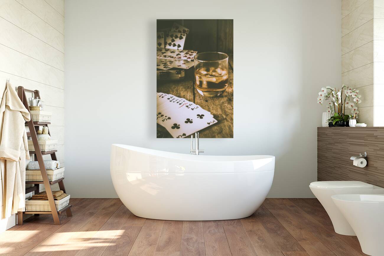 Table games and the wild west saloon  Reproduction