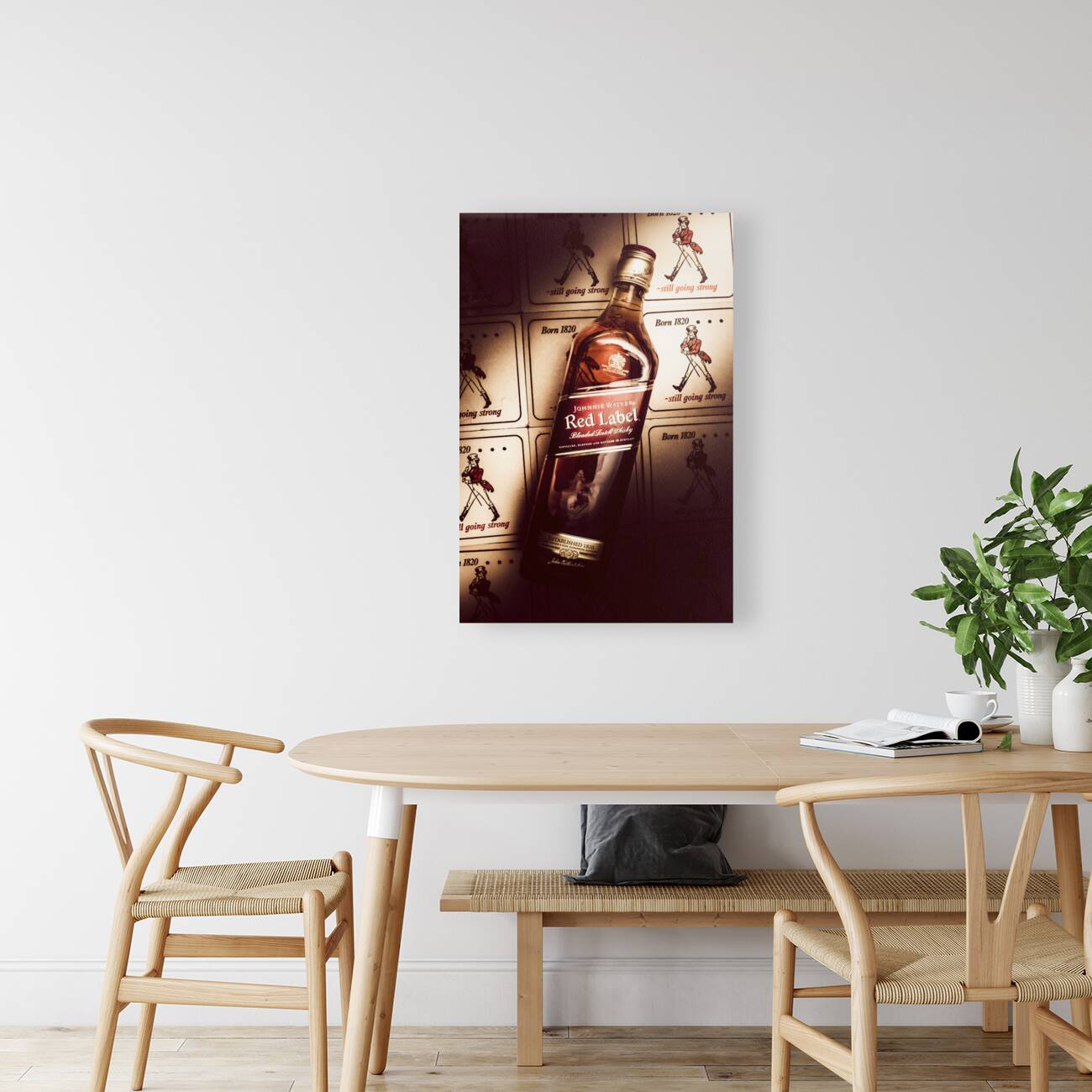 Johnnie Walker Red Label blended whisky  Reproduction