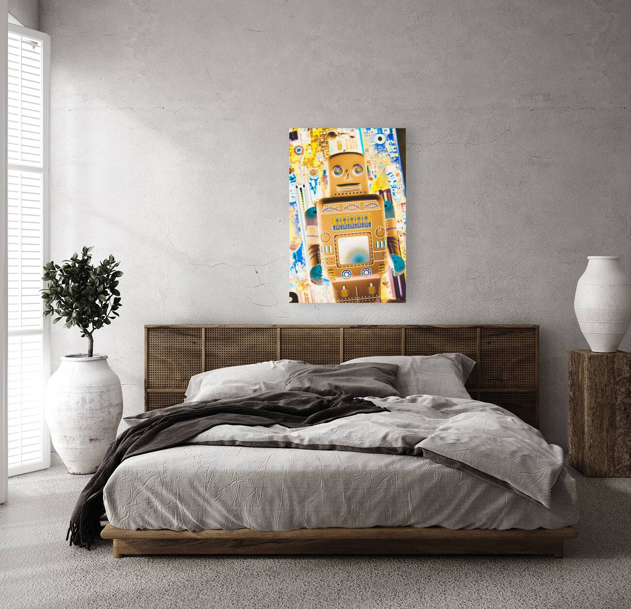 The transistor bot Reproduction