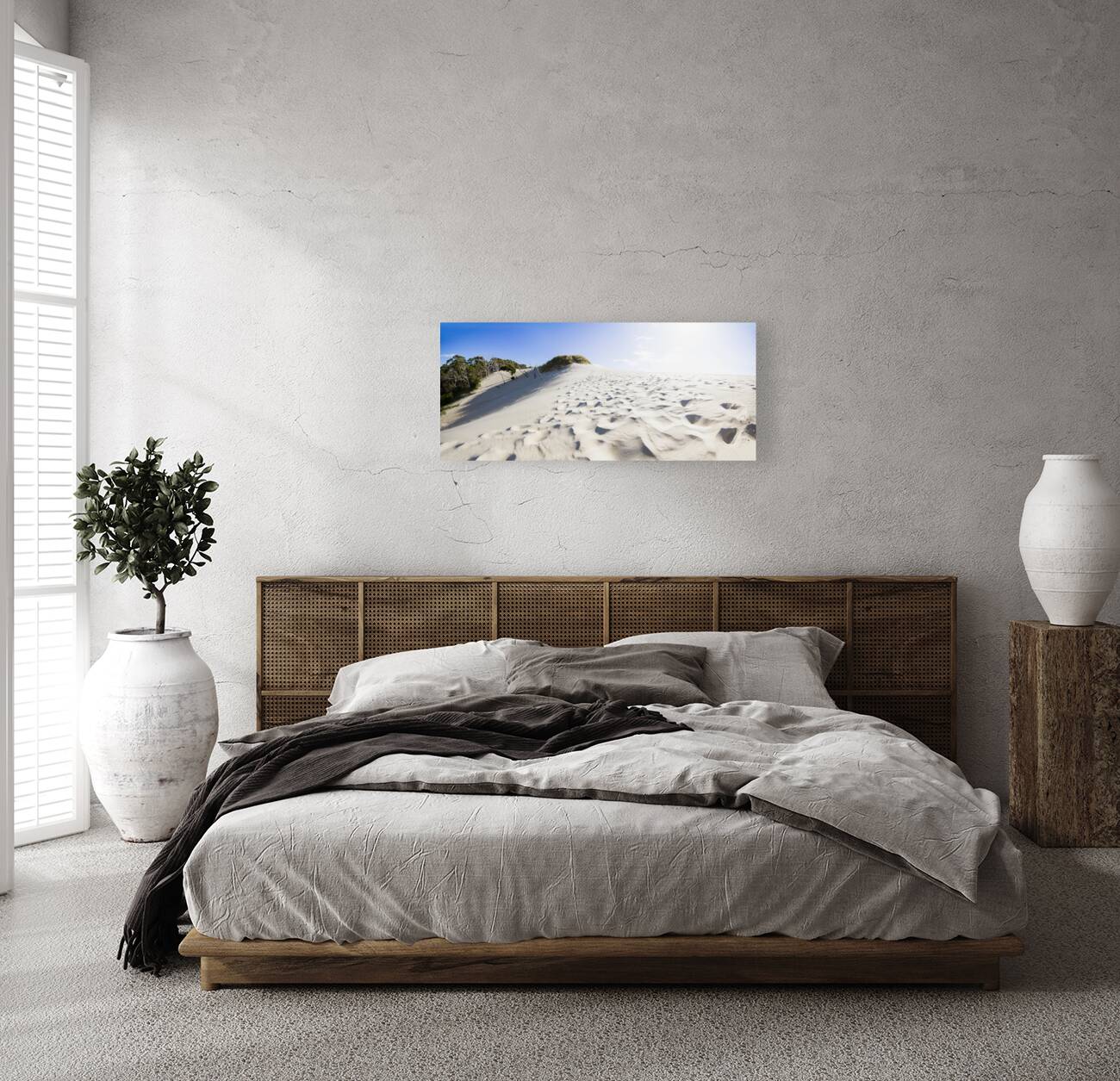 West Coast Tasmania desert panorama Reproduction