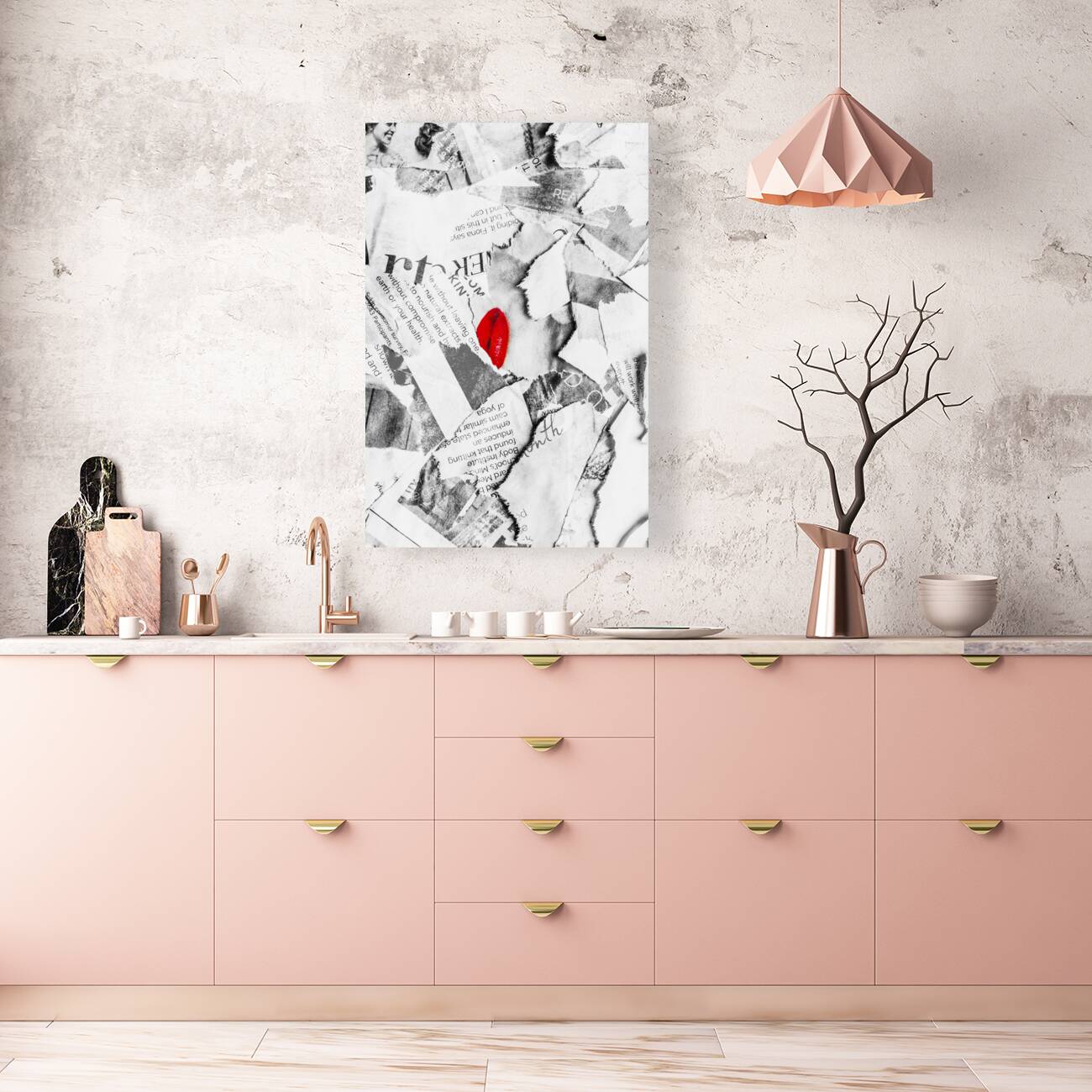 Cosmetic collage Reproduction