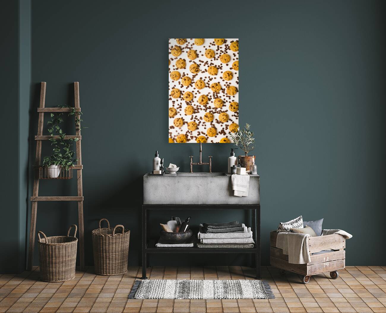 Choc dropped Reproduction