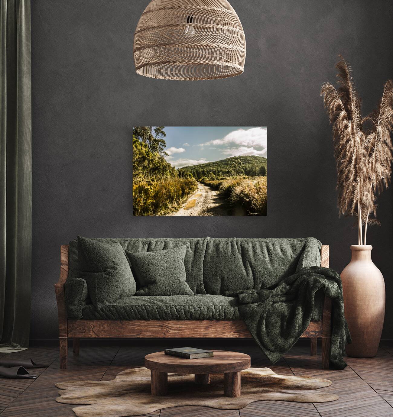 Rural paths out yonder Reproduction