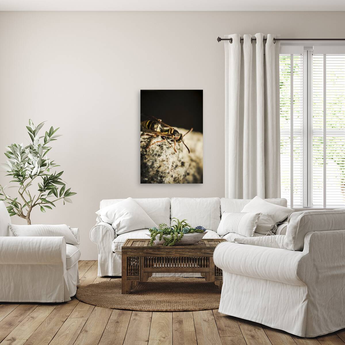 Wasp hunt Reproduction