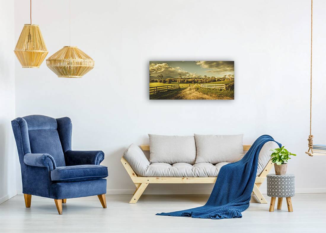 Outback country paddock Reproduction