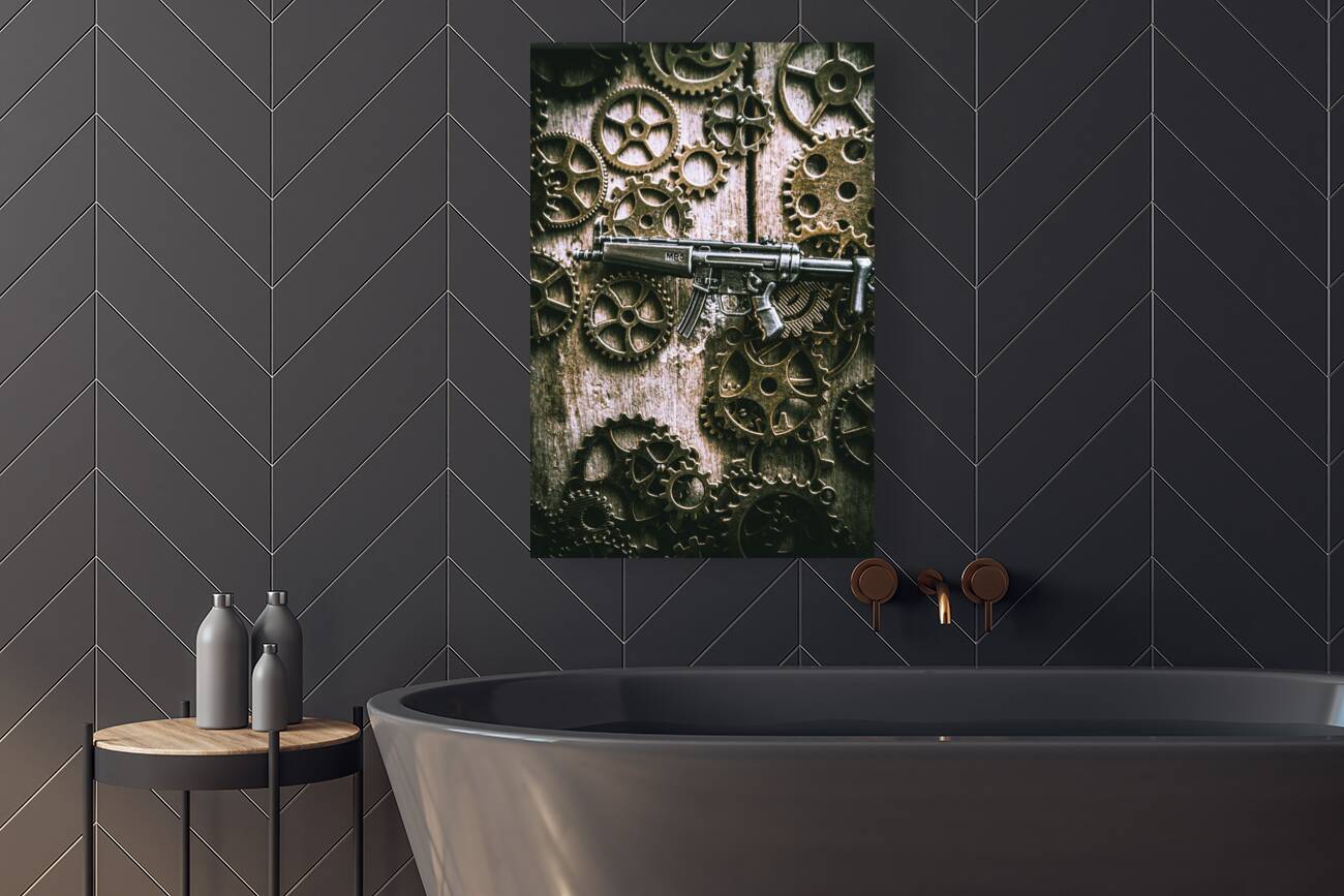 Miniature MP5 submachine gun Reproduction