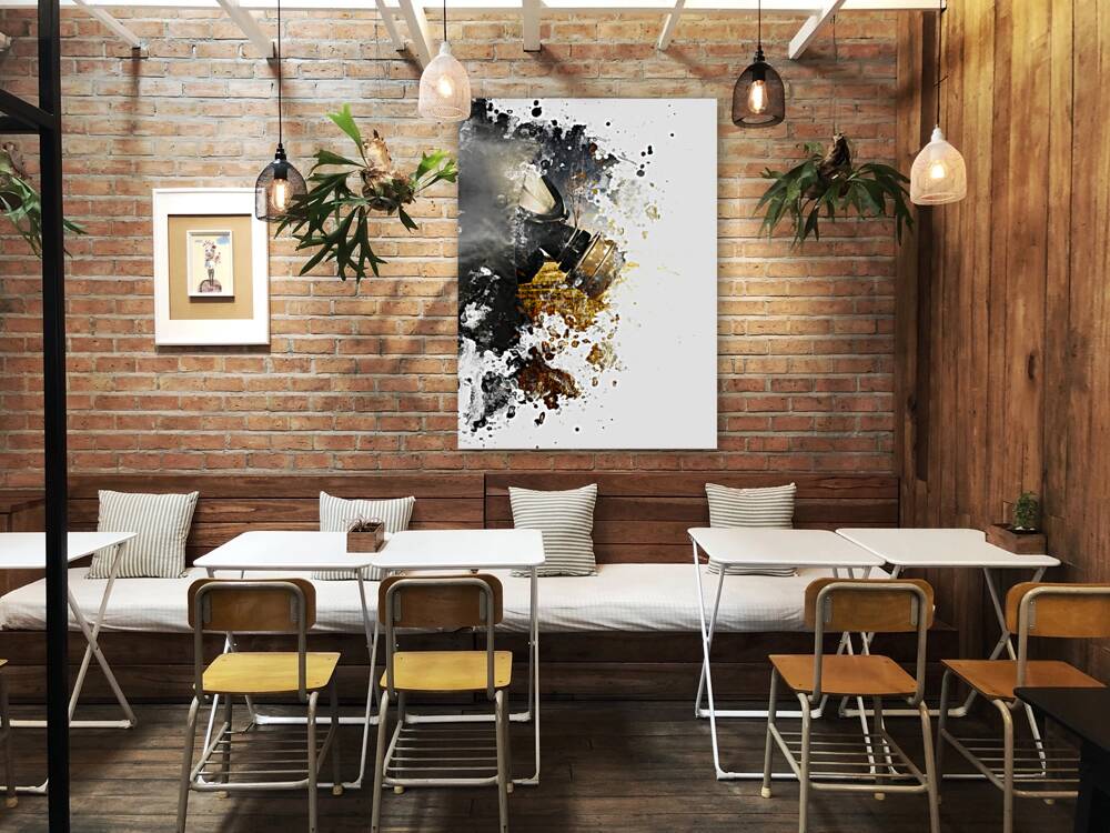 Disaster of war and gas Reproduction