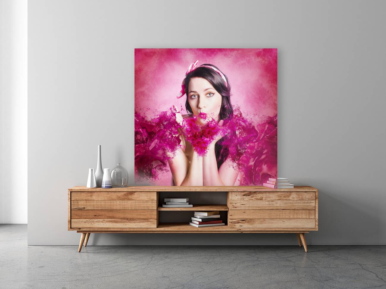 With love and hearts Reproduction