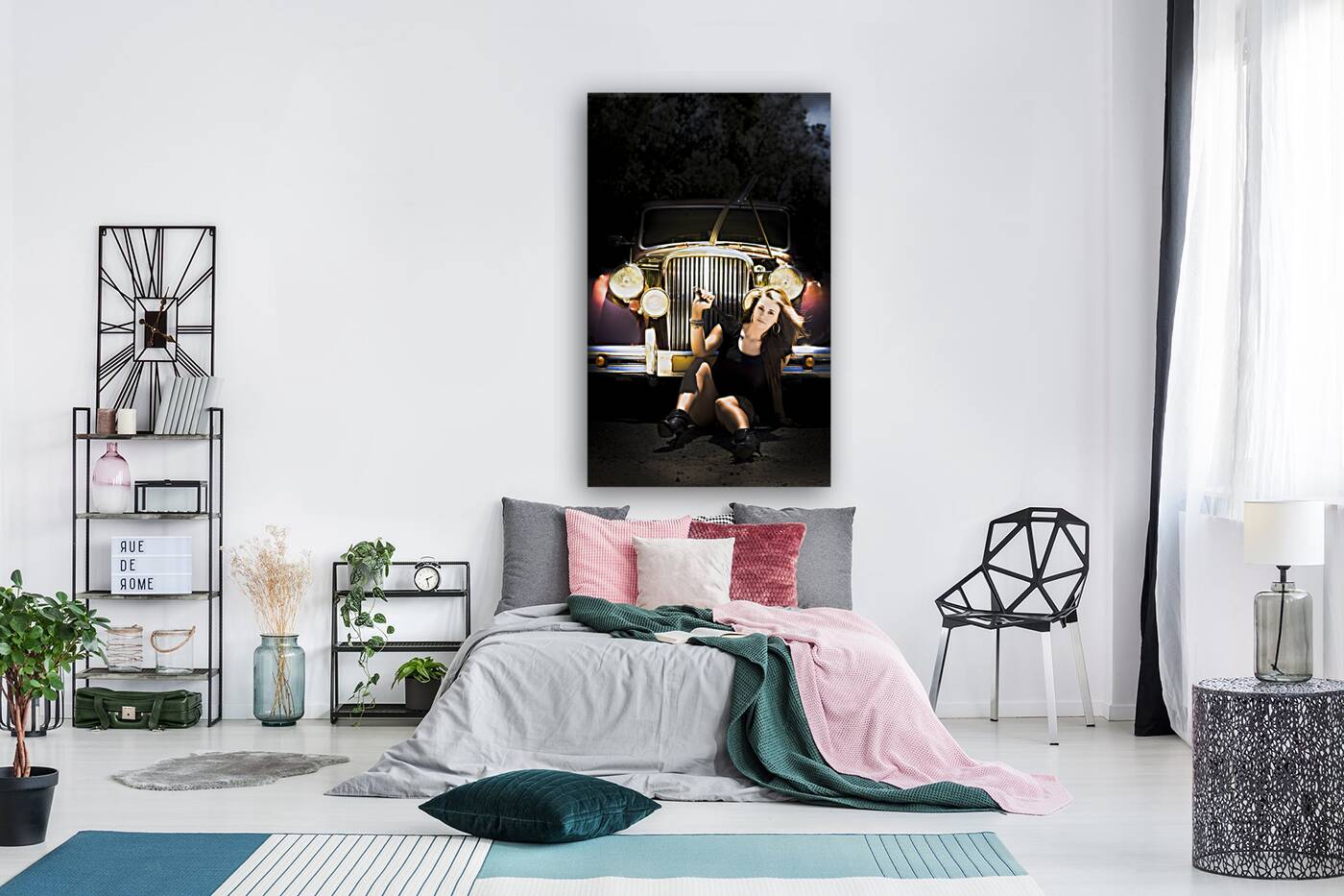 Female Auto Mechanic Reproduction