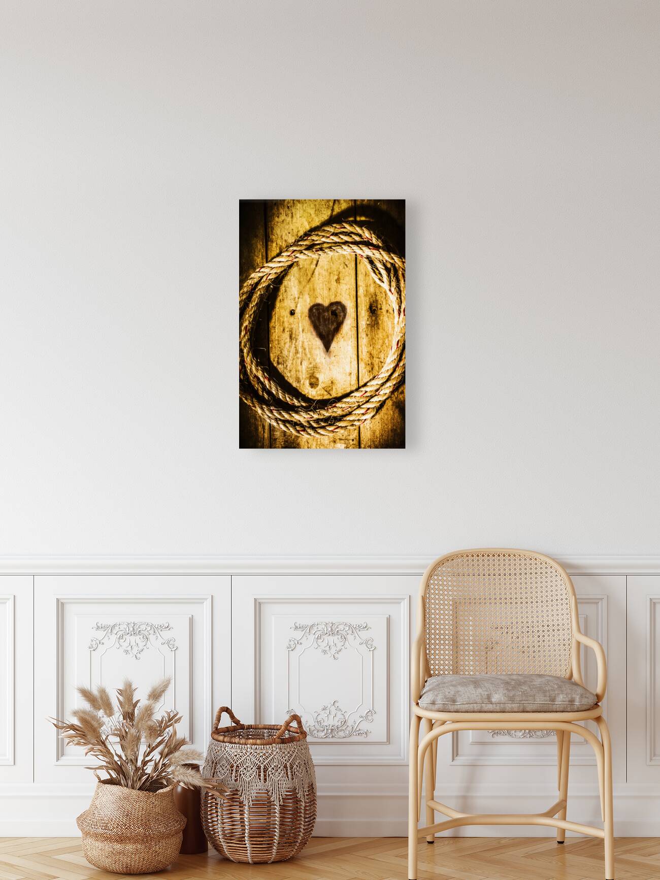 Ship shape heart Reproduction