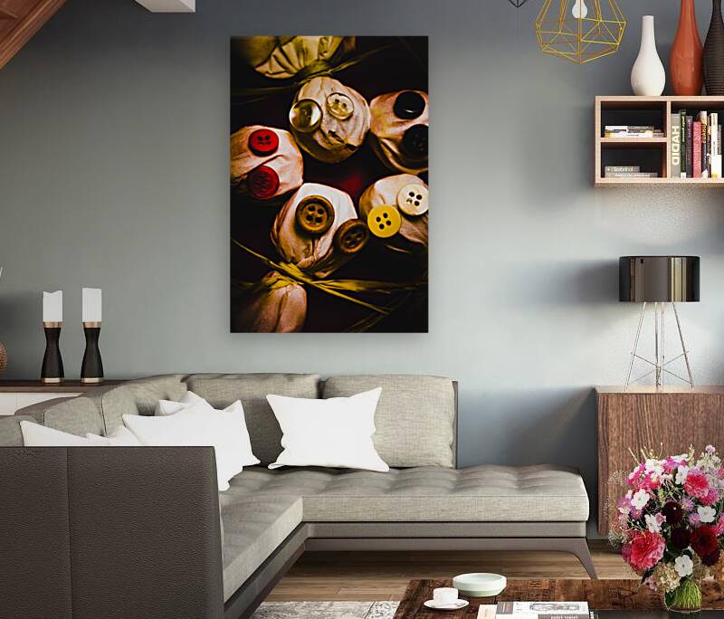 Button sack lollypop monsters Reproduction