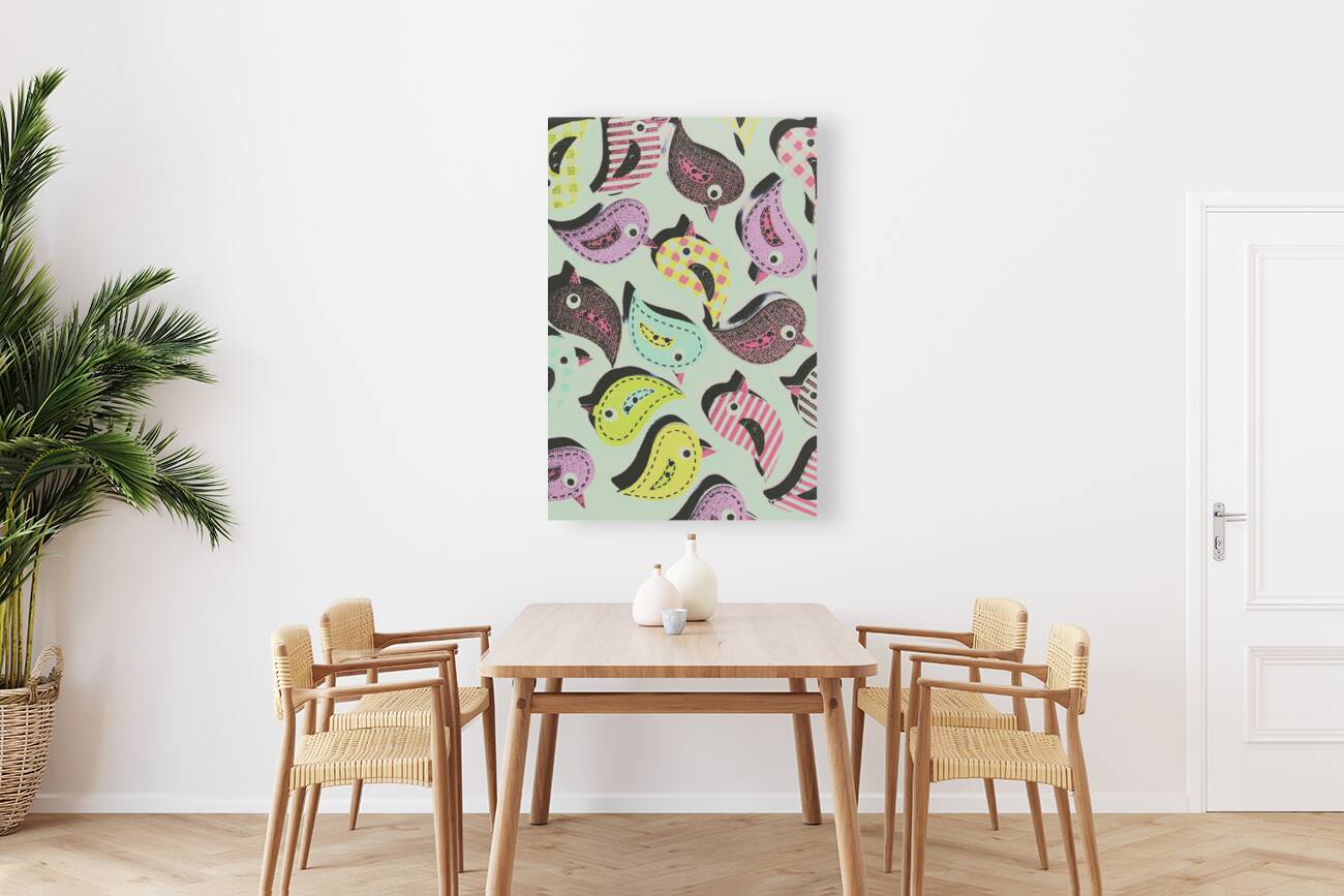 A quilters flock Reproduction