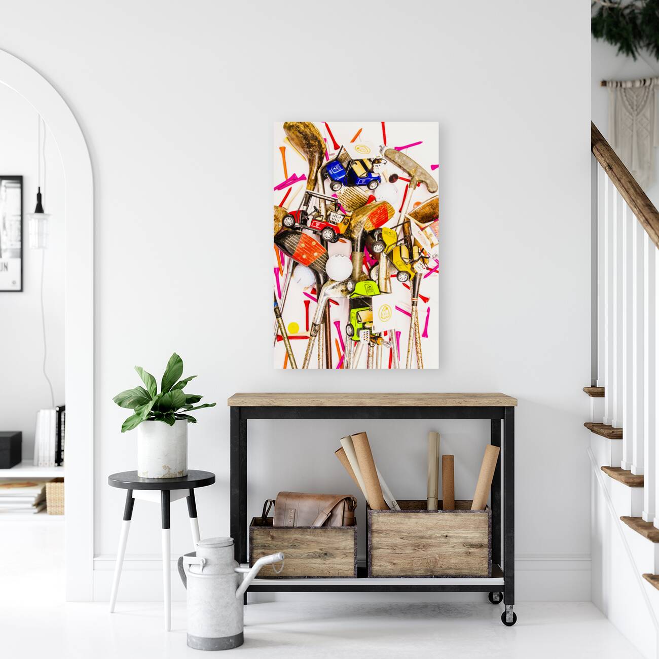 Colorful course Reproduction