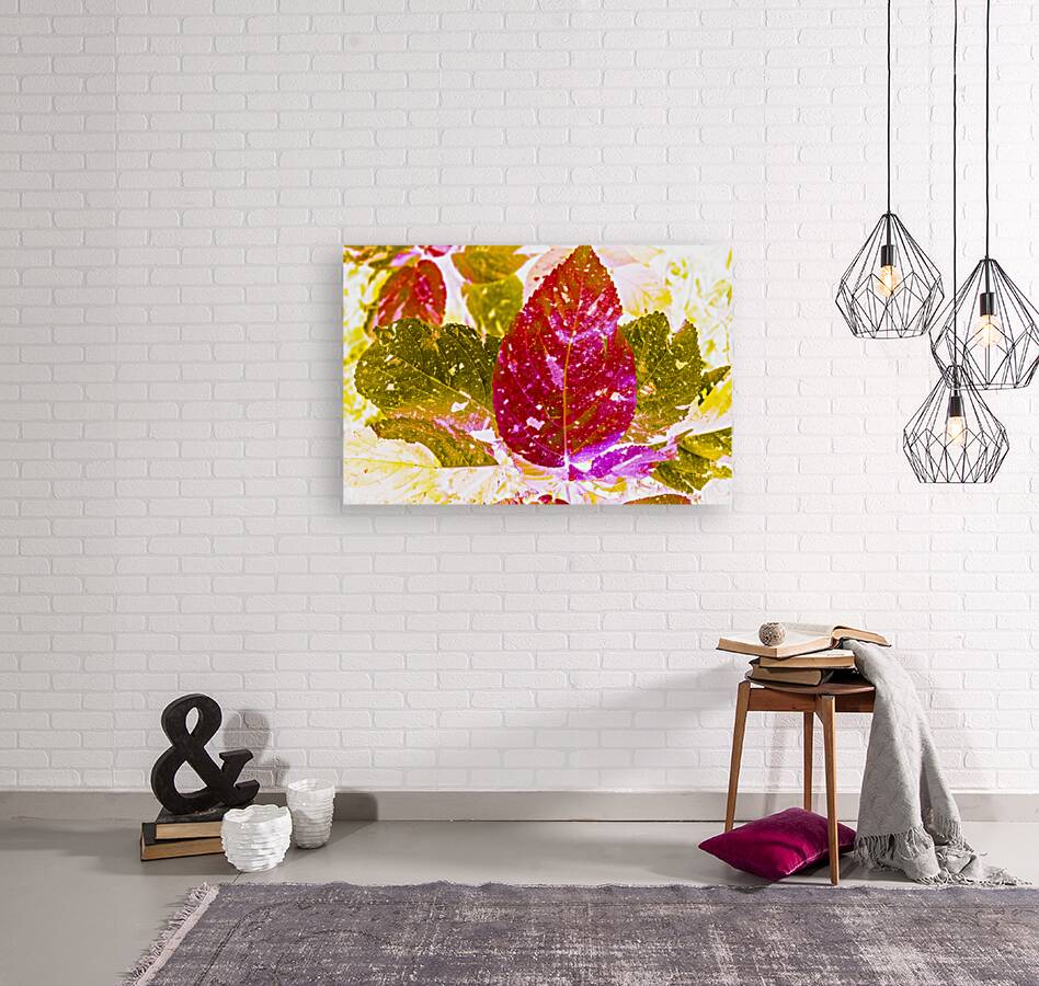 Forest of leafy hues Reproduction