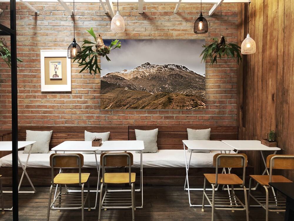 Country highlands Reproduction