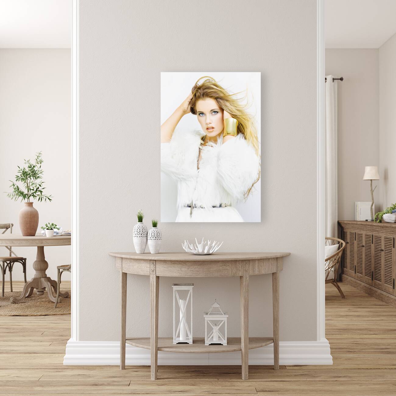 Female Fashion Model Reproduction