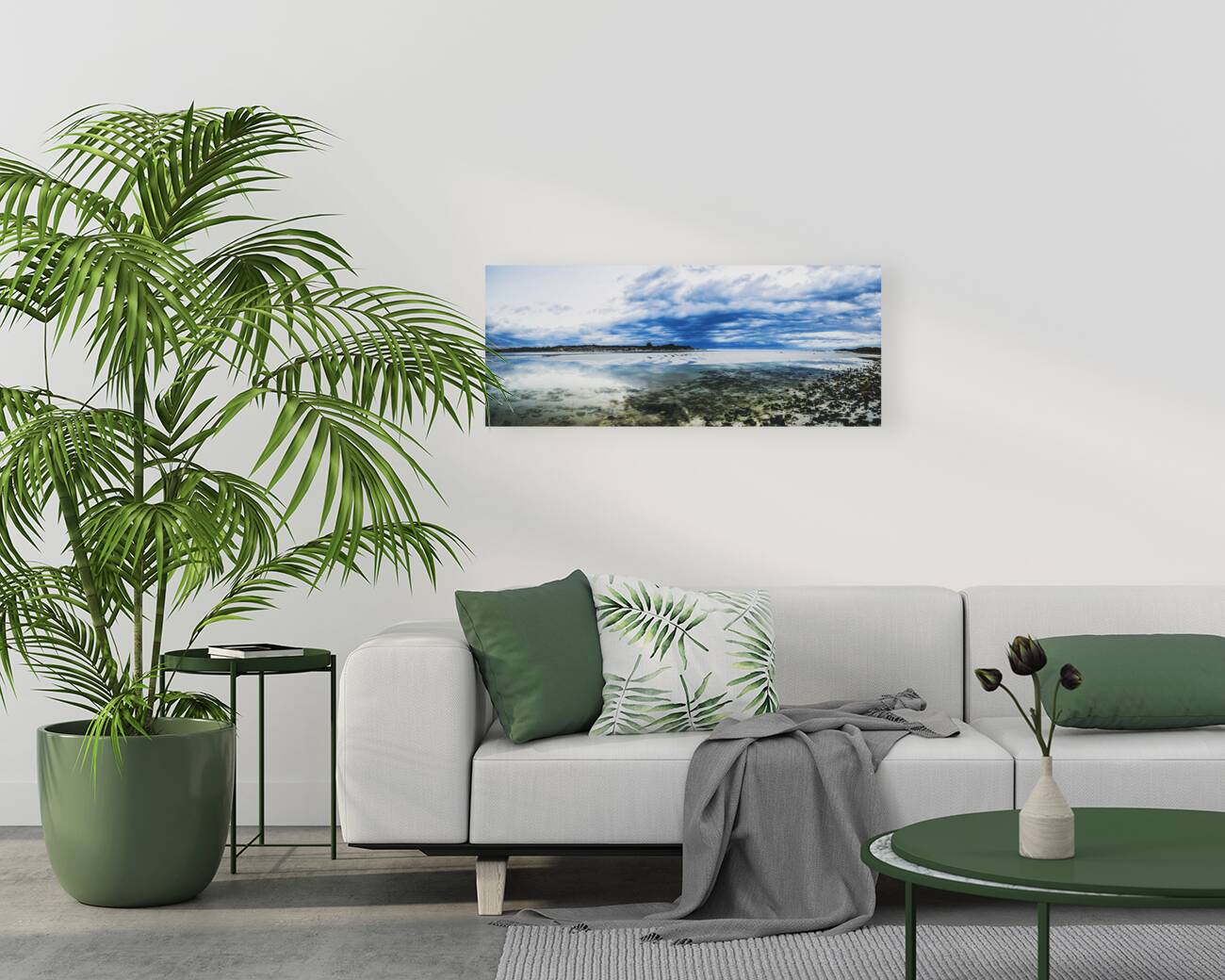 Stormy early morning Reproduction