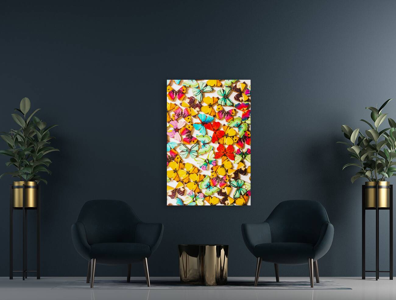 In wild colours Reproduction