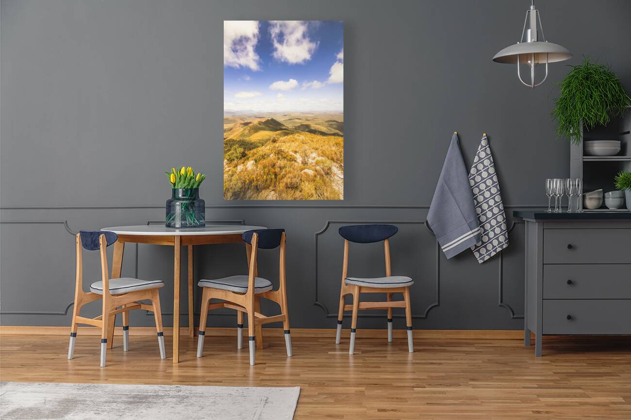 Vast expanse of wonderful countryside Reproduction