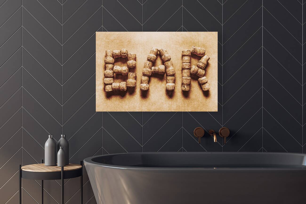 Bar sign  Reproduction