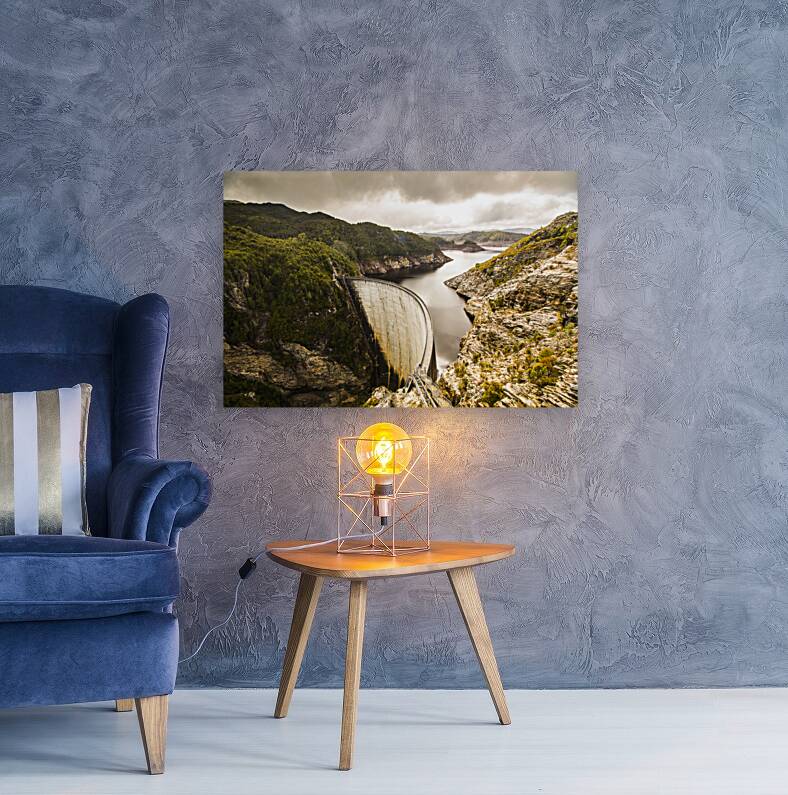 Tasmania Hydropower Dam Reproduction