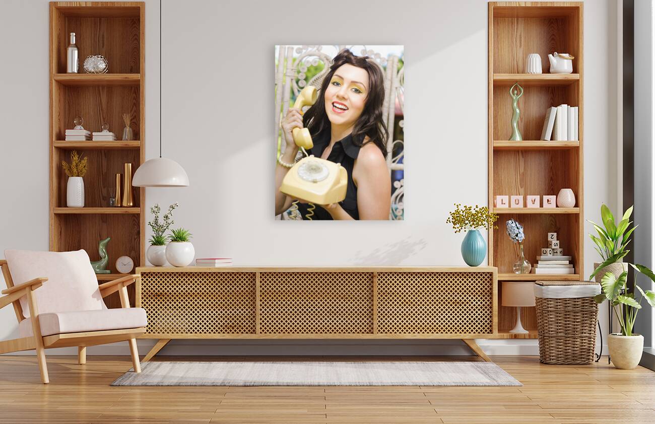 Retro Business Woman Reproduction