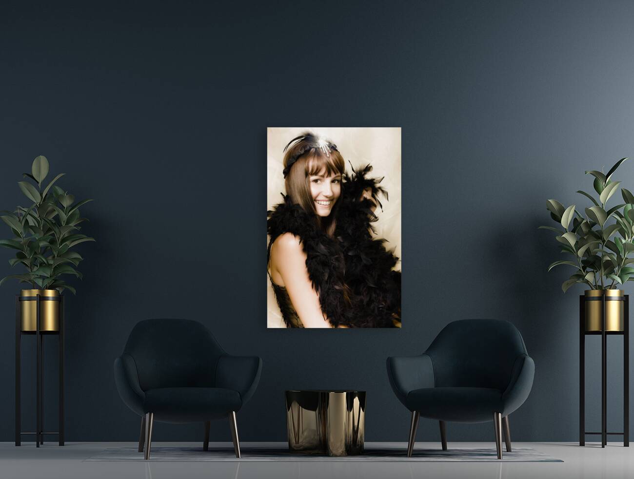 1920s Vintage Cabaret Girl Reproduction