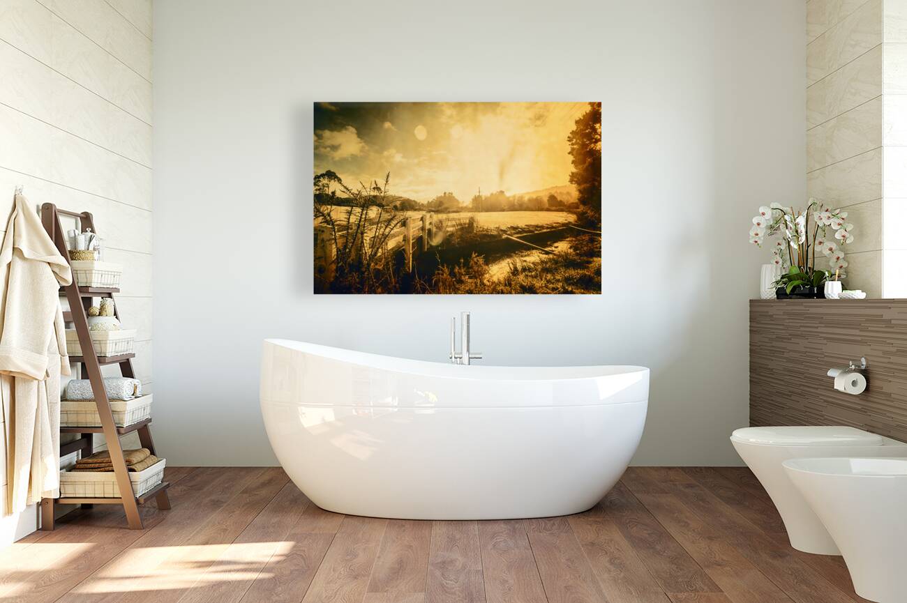 Zeehan Tasmania Outback Bridge Reproduction