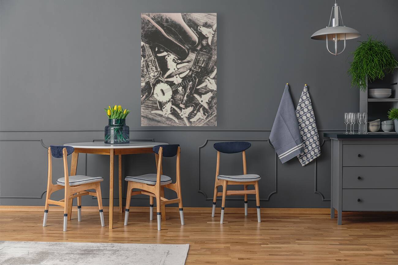 Skulls and strings Reproduction