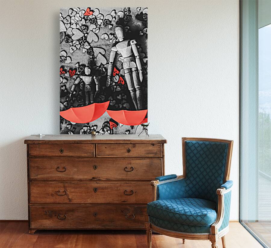 Amidst a sea of hearts Reproduction