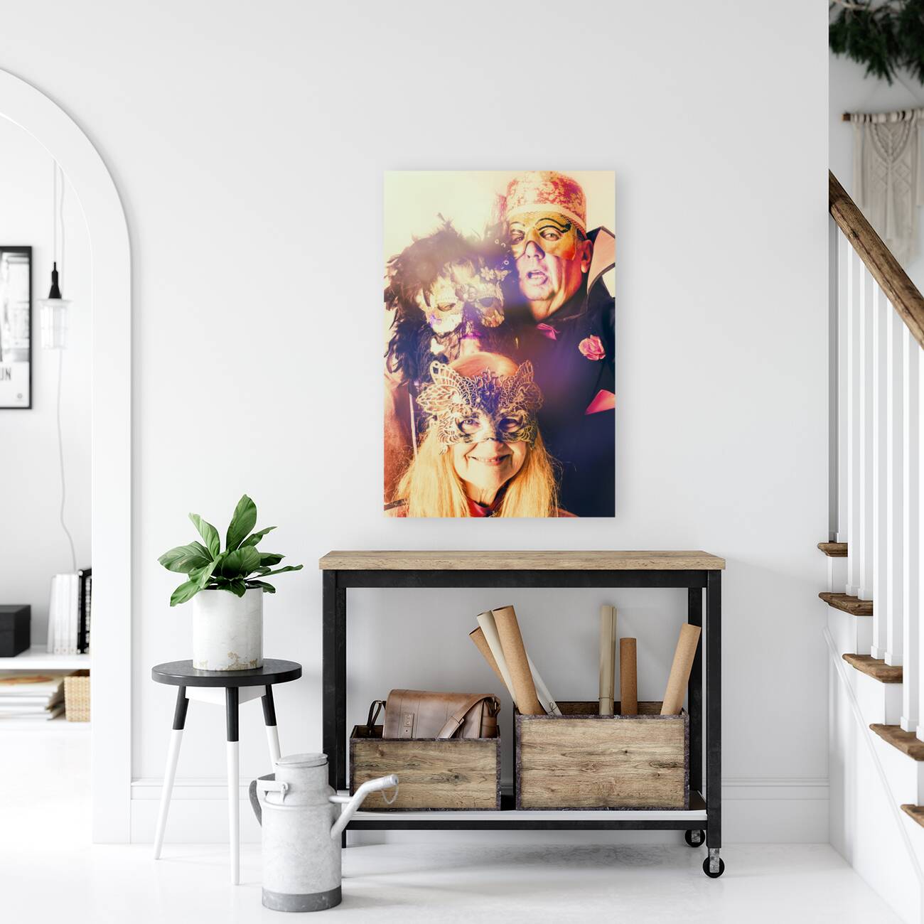 Masquerading in masks Reproduction