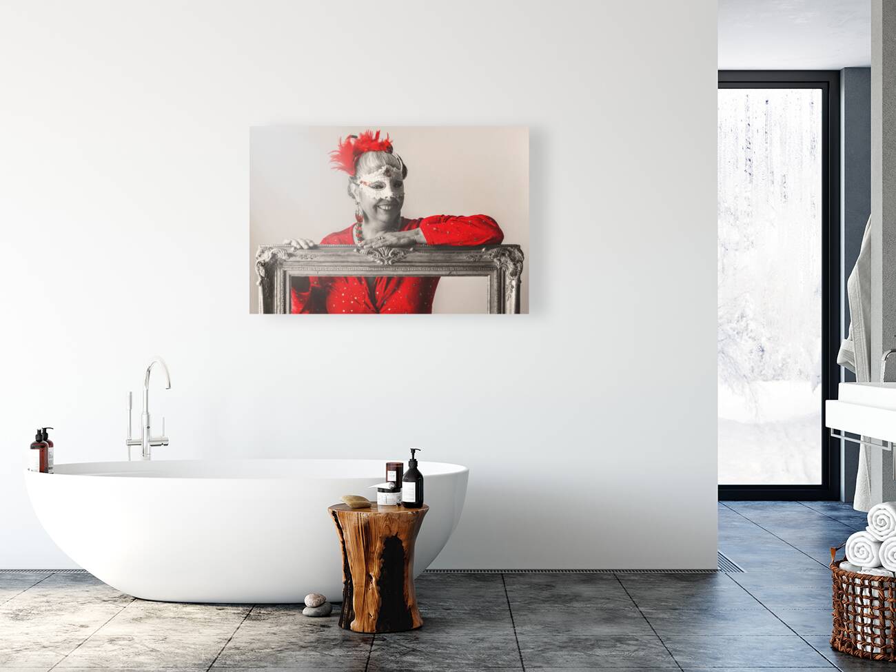 Theatrical elegance Reproduction