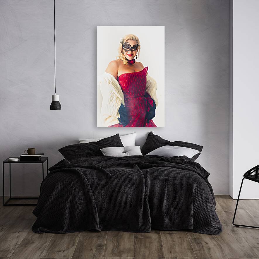 Modern masquerade beauty Reproduction