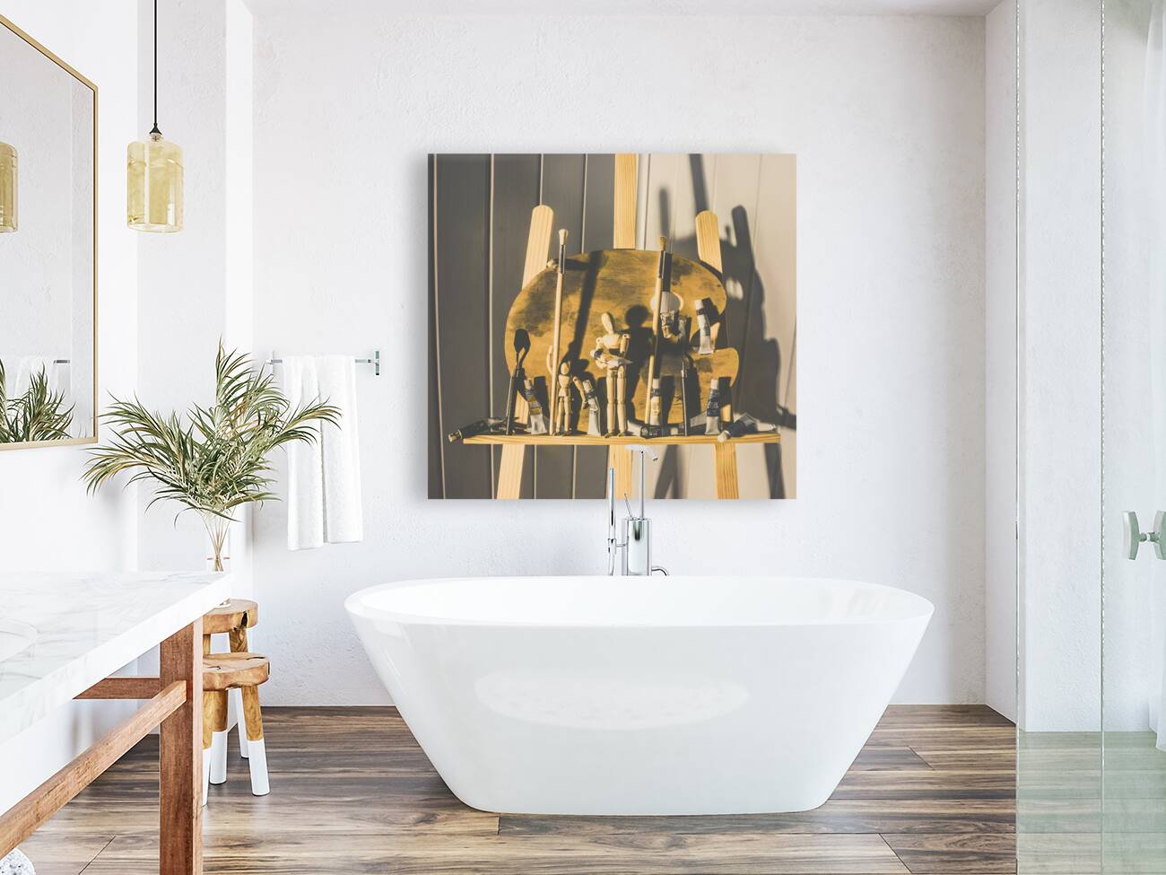 Puppetry of painters  Reproduction