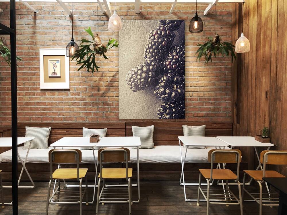 Sunlit berries Reproduction