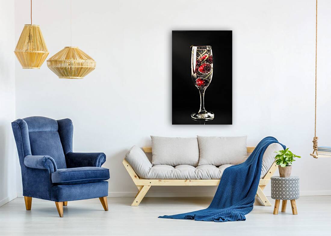 Cherry champagne Reproduction