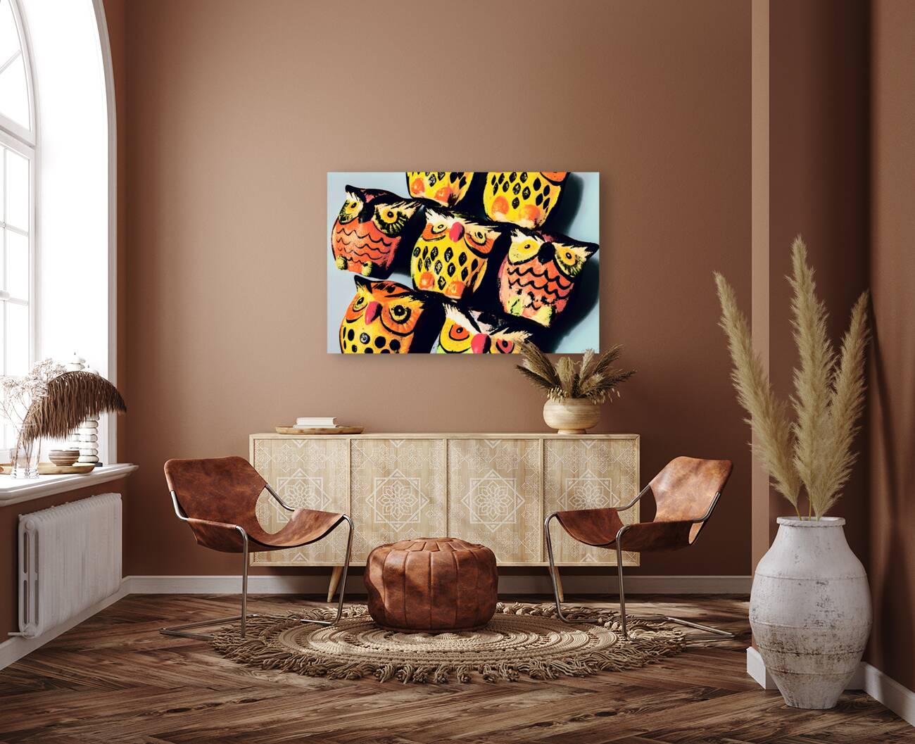 Owlrangement  Reproduction