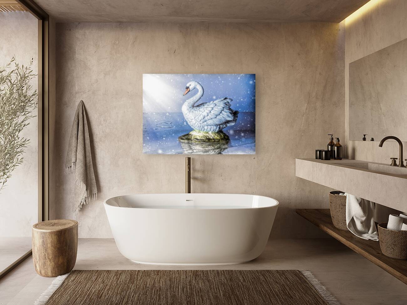 Snowy river swan Reproduction