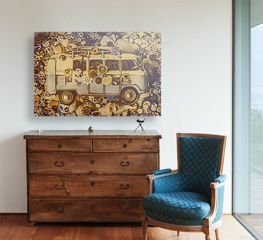 Coastal Charm Camper Reproduction